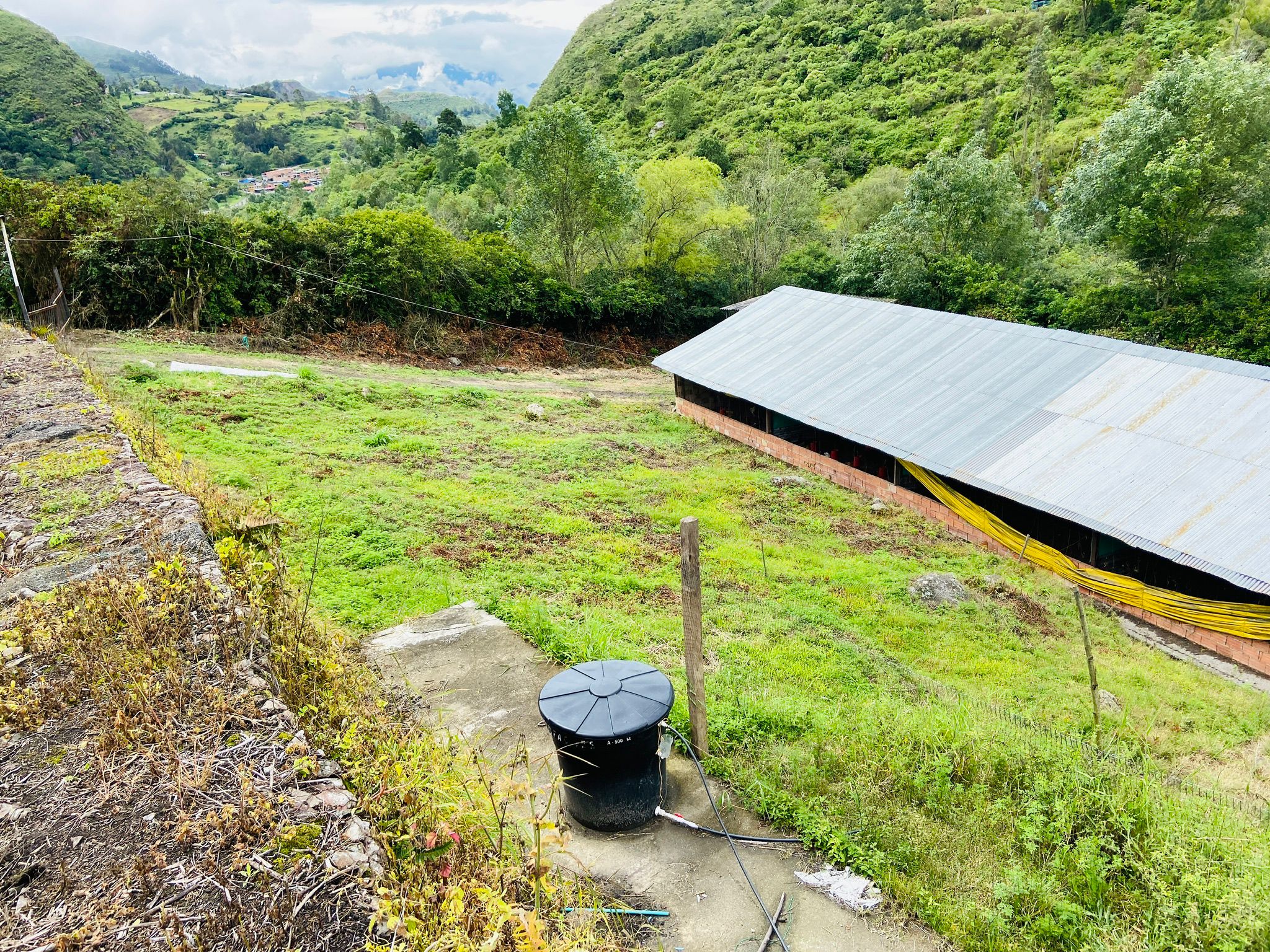 Finca 5.000 m2 con Casa 2B/1B y Galpón 3.500 aves - Vda Caraza / Chipaque / Cundinamarca / Colombia +57 3134283255 COL / +1 8623914933 USA